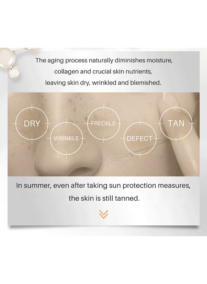 Lanthome Advanced Glutathione White Serum, Intensive Lightening Facial Serum Whitening The Skin Diminish Sunburn And Dark Spots 30ML  - Image 5