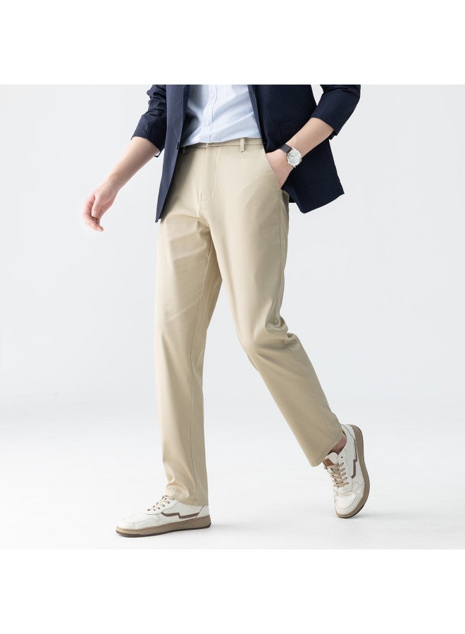 Fomoce men's Stretch Casual Pants - Spring/summer Business Commuting Essential In Classic Solid Colors - Image 5