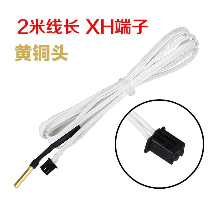 3DSWAY 3D Printer HT-NTC100K High-Temp Sensor 2 m wire length XH terminal (brass head) 