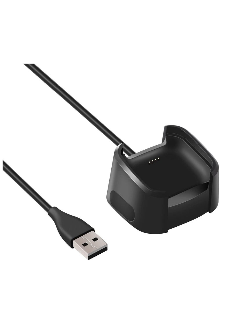 Excefore Replacement Charger Compatible with Versa 2 Charger, Charger Dock Cradle Replacement USB Charging Cable Cord Charger Stand Adapter for Versa 2 Charging Station (ONLY for Versa 2) - Image 1