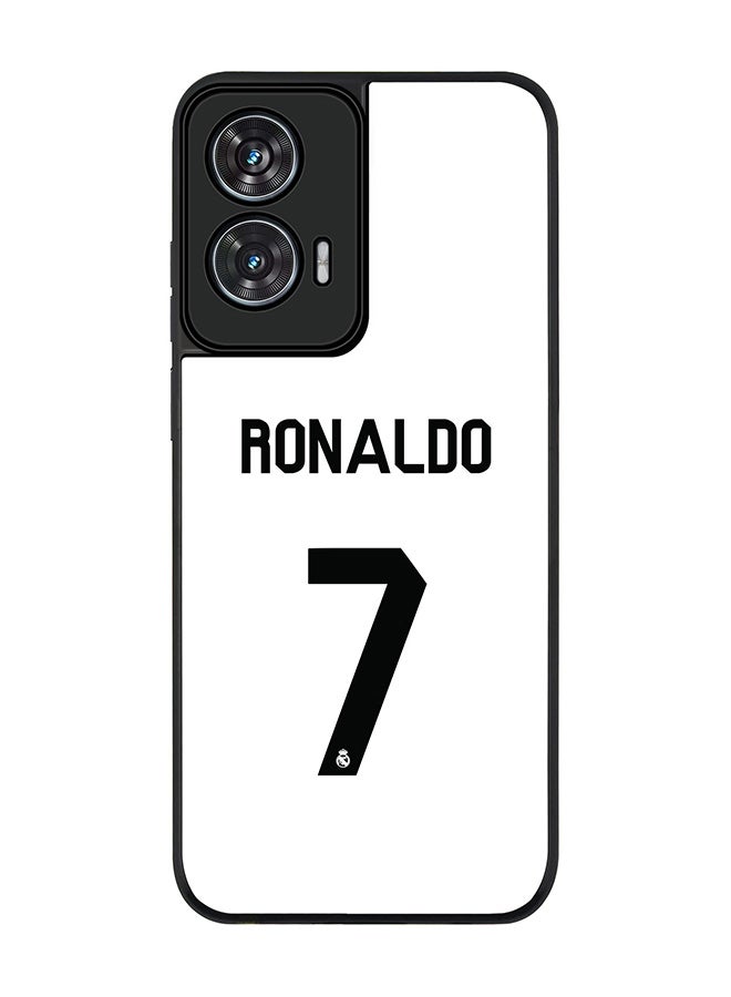 Stylizedd For Motorola Edge 50 Fusion 5G Case,Slim fit Camera Protection, Shockproof Thin Phone cover  - Ronaldo Real Jersey - Image 1