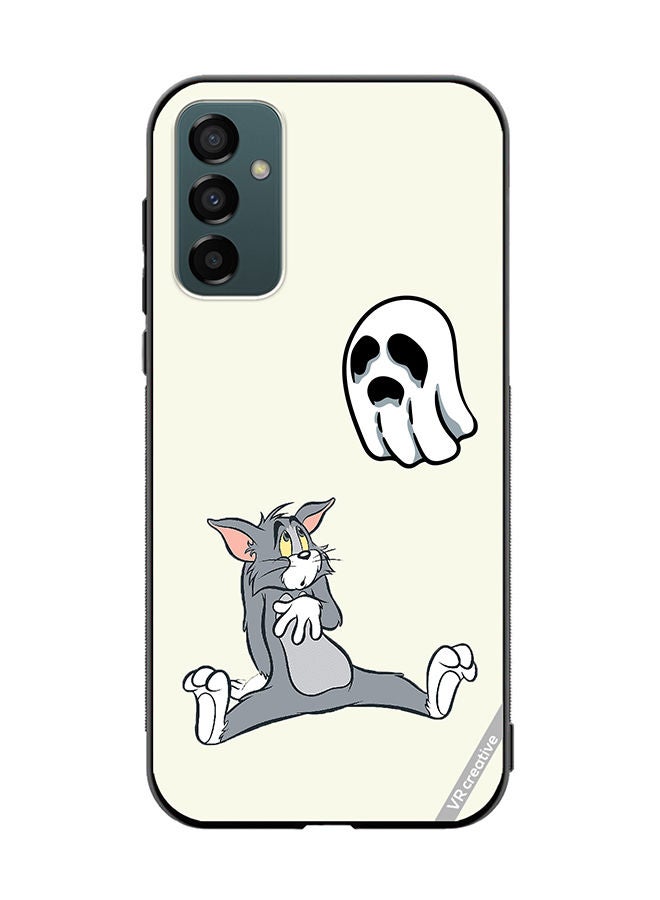 VR CREATIVE Protective Case Cover For Samsung Galaxy M23 Tom Scared Design Multicolour - Image 1