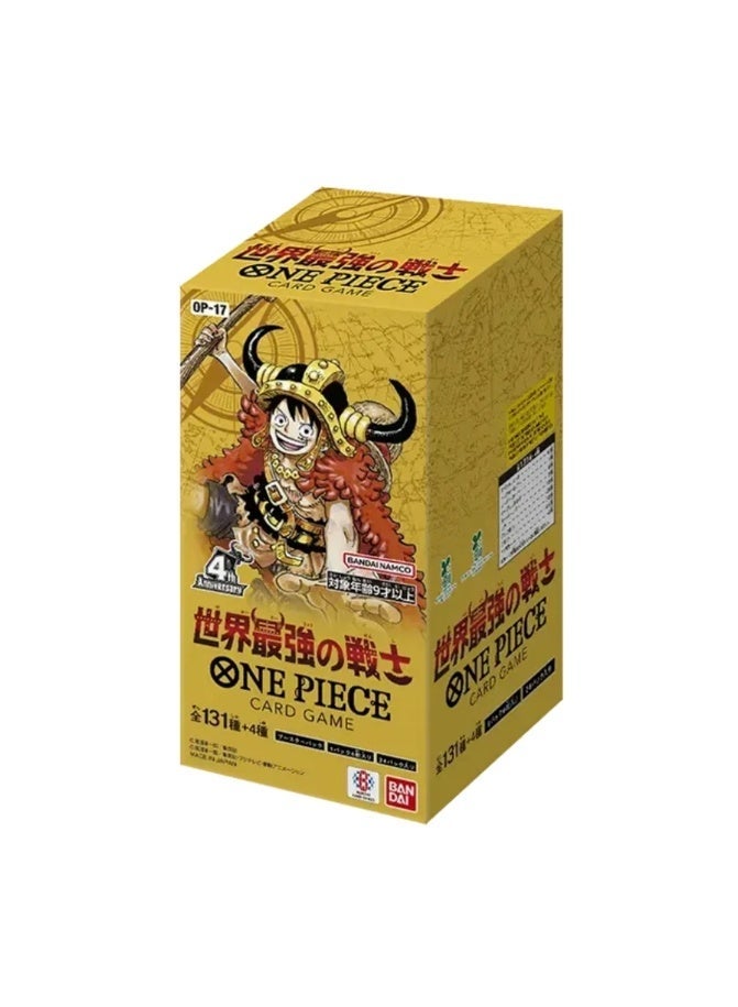 One Piece TCG: The World's Strongest Warriors OP-17 BOX - Image 1