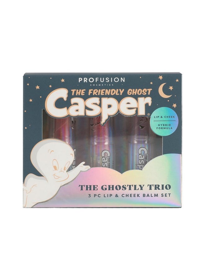 Casper The Friendly Ghost 3 Pc Lip & Cheek Balm Set Moisturizing Clear Shine Lip Balm And Nourishing Cheek Balm Unique Makeup Blending Formula Easy Apply And Longlasting Wear - pzsku/ZE266BD83AFBFBEE61EEDZ/45/_/1719246380/a40a2cd6-6ded-4866-b82b-f2da53a6f171