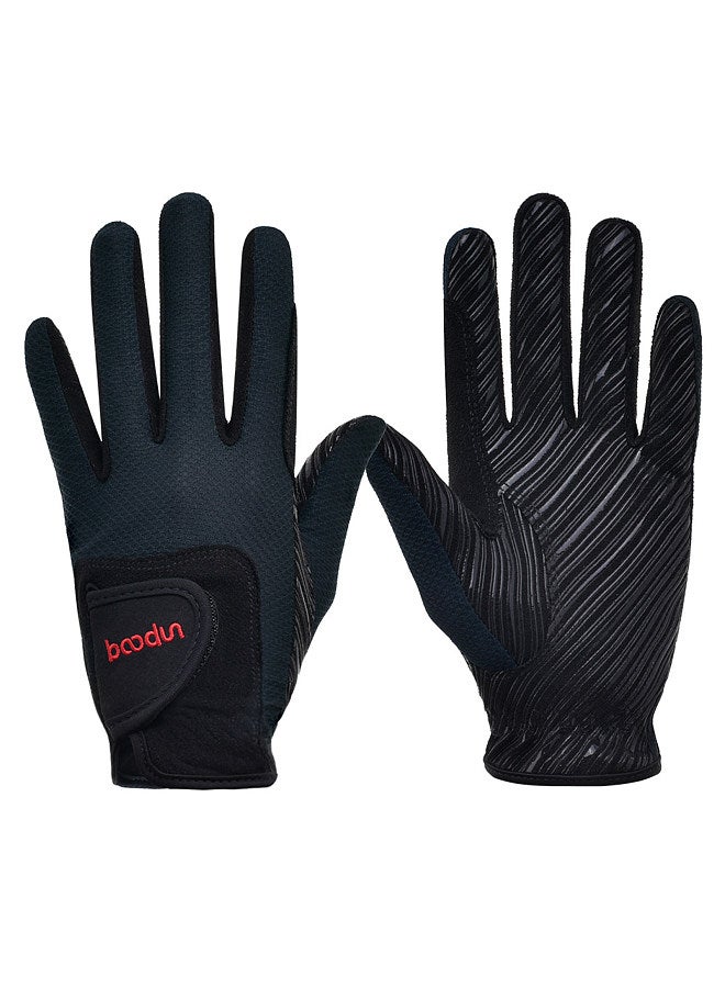 BOODUN Horse Riding Gloves Outdoor Breathable Equestrian Gloves Equipment for Cycling Biking Running - Image 1