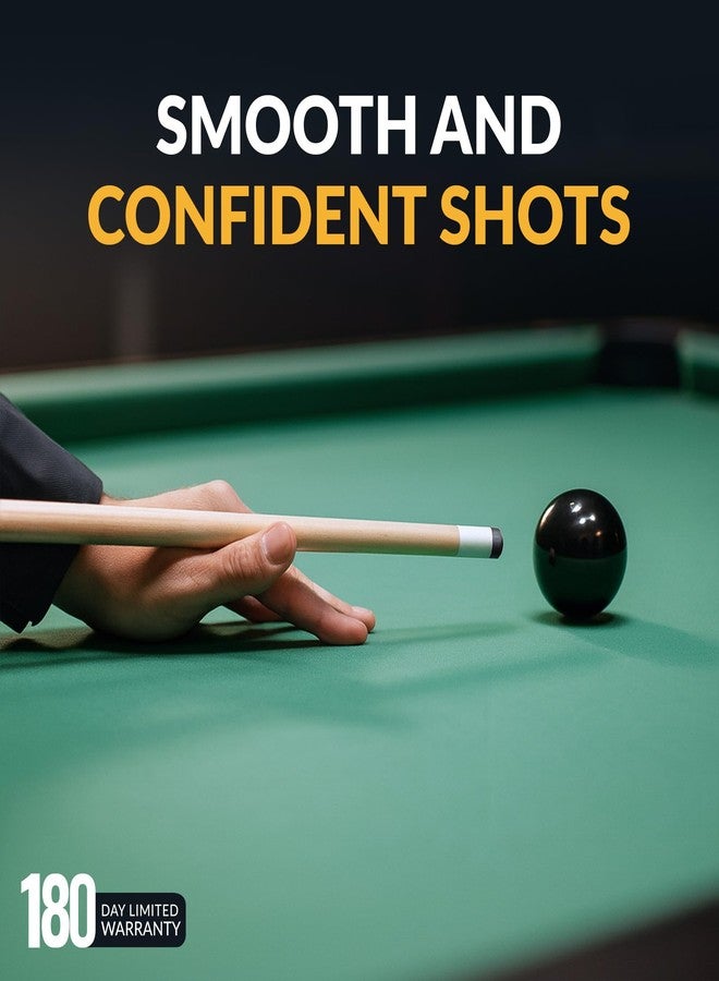 Hathaway Conquest 58-in Maple Pool and Billiard Cue and Case Set - Red - Image 3
