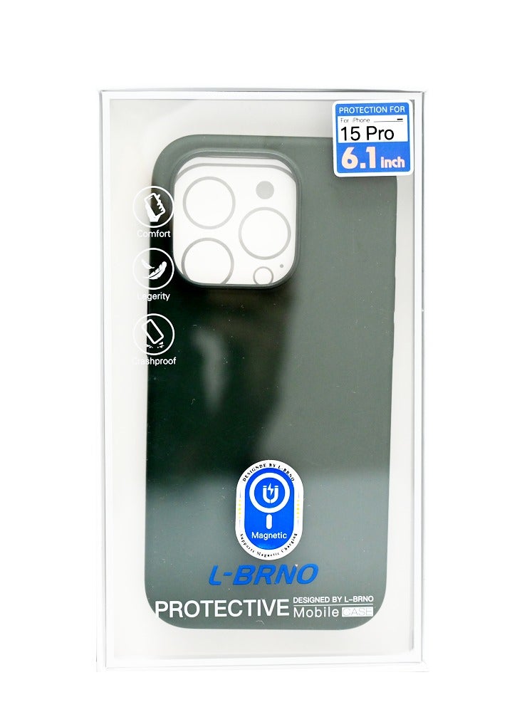 Perfect C SILICONE MAGSAFE CASE IPHONE 15 PRO CYPRESS - Image 2