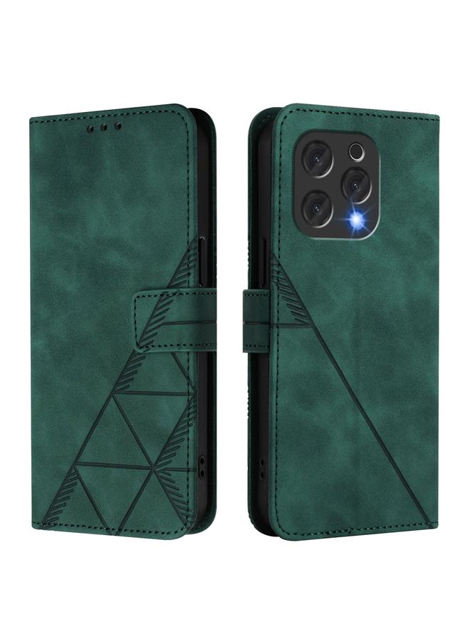 Zaboon Case For Doogee N55 Plus Crossbody 3D Embossed Flip Leather Phone Case - Image 2