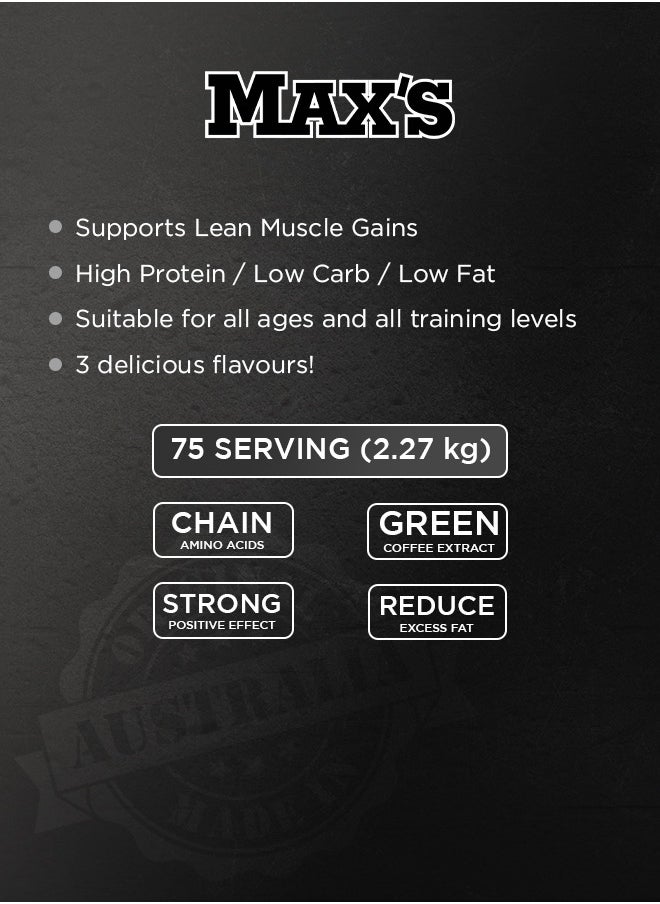MAX'S - Shred System Build Lean and Shredded 2.27 g, Chocolate Brownie - Image 1
