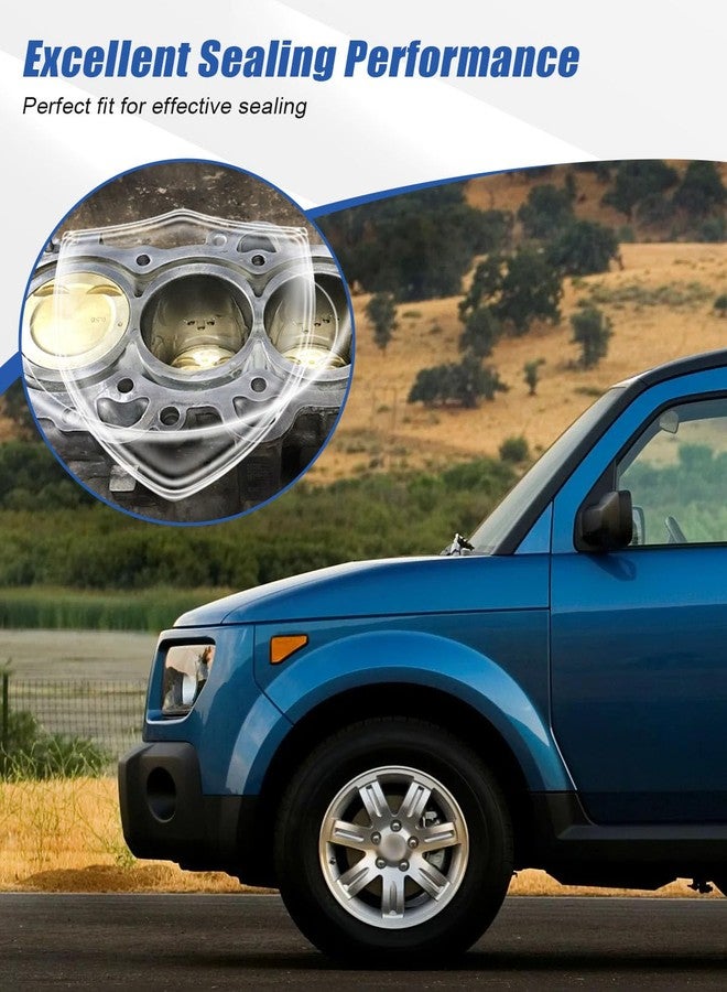 تيكساينس طقم حشيات رأس الأسطوانة مناسب لهوندا أكورد، CR-V، إليمينت، وأكيورا TSX، سعة 2.4 لتر، 4 أسطوانات، 16 صمام، DOHC، موديلات 2003-2011. بديل للأرقام HS26243PT وHGS228 وK24A4. - Image 3