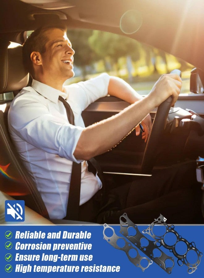 تيكساينس طقم حشيات رأس الأسطوانة مناسب لهوندا أكورد، CR-V، إليمينت، وأكيورا TSX، سعة 2.4 لتر، 4 أسطوانات، 16 صمام، DOHC، موديلات 2003-2011. بديل للأرقام HS26243PT وHGS228 وK24A4. - Image 4