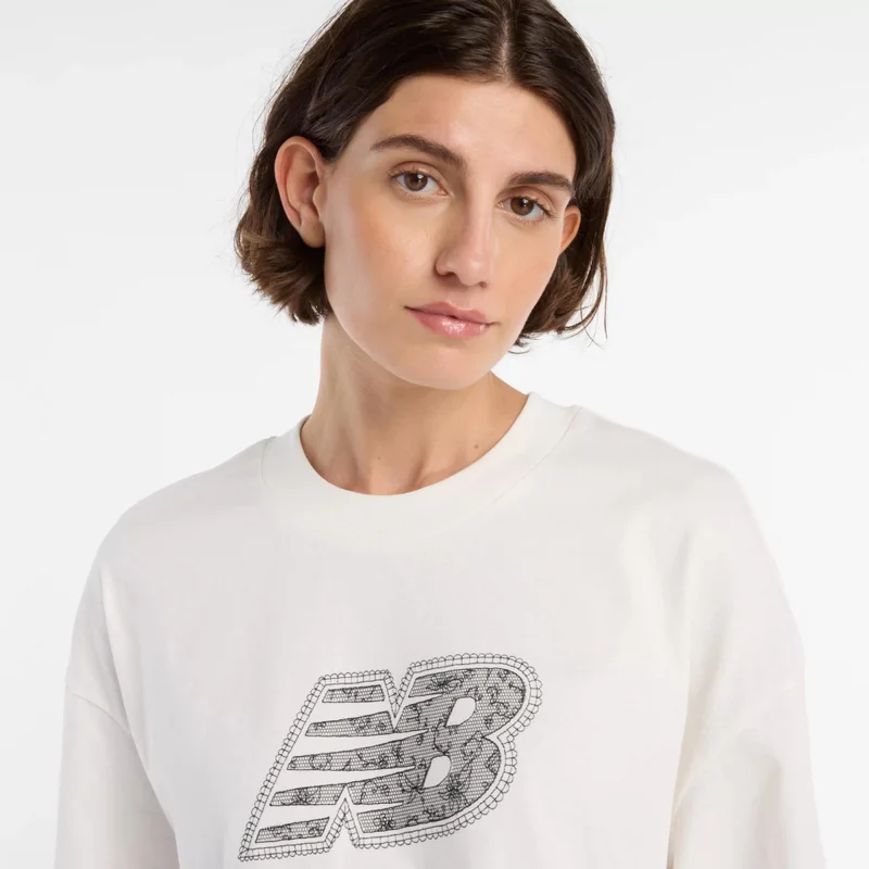 New Balance Sea Salt Lace NB T-Shirt for Women | Best Price UAE