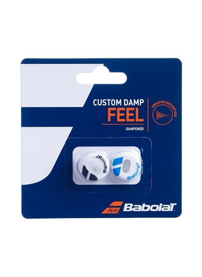 BabolaT Damps Custom Damp X2 700040-153 Color White Blue  - Image 1
