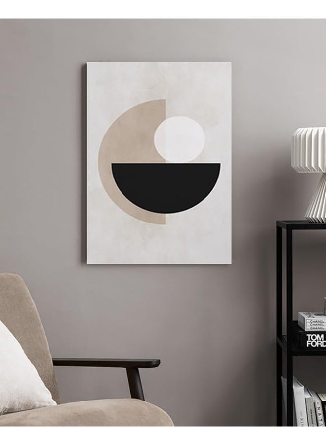 موان تابلوه فني مودرن 30x40cm  بارز 30 مم - طباعة ديجيتال عالية الجودة - طبقة UV لحماية الألوان - سهل التركيب بلاصق ذاتي - ديكور أنيق للمنازل والمكاتب والهدايا - Image 2