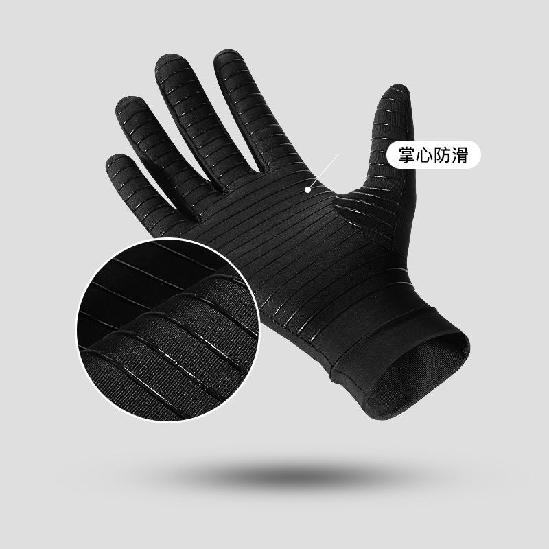 New Popular Health Care And Rehabilitation Gloves Sports Training Half-Finger Non-Slip Breathable Pressure Care Gloves - Image 4