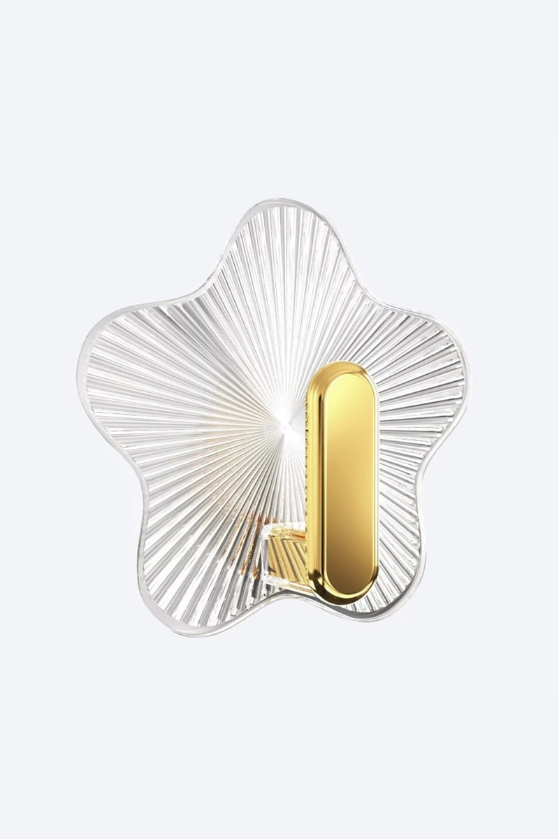 AVACraft 10Pcs Sticky Wall Hooks, Single Small Vintage Decorative Hanger for Keys, Bags, Towels - Image 1