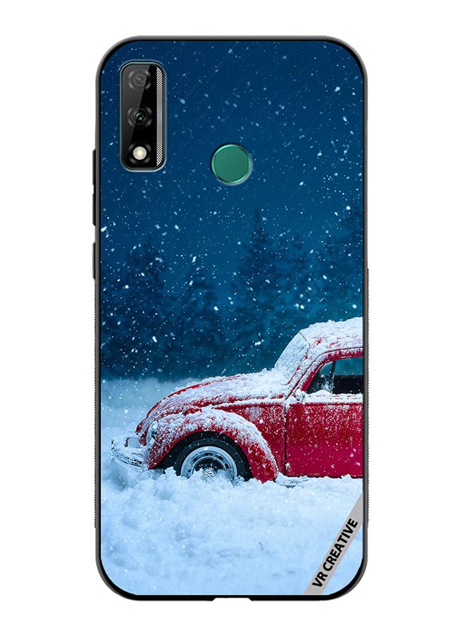 VR CREATIVE Protective Case Cover For Huawei Y8s Christmas Car Design Multicolour - Image 1