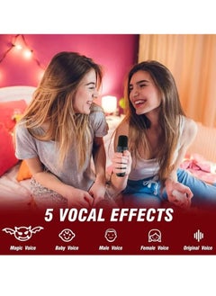 ELTRAZONE SD-508 Portable Bluetooth Speaker with Dual Wireless Microphones – Powerful Sound, Waterproof, Long Battery Life, Perfect for Karaoke, Parties, and Outdoor Events  - Image 3