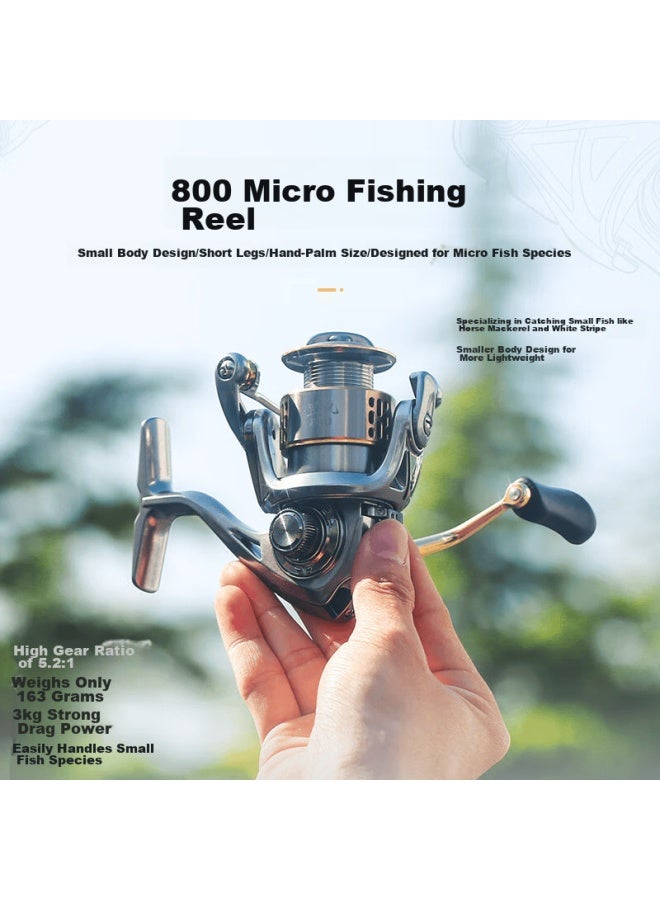 Gw 1500 Model Spinning Reel Ultra-light Fishing Reel For Fishing, Rock Fishing, And Light Line Fishing Tackle - Image 4