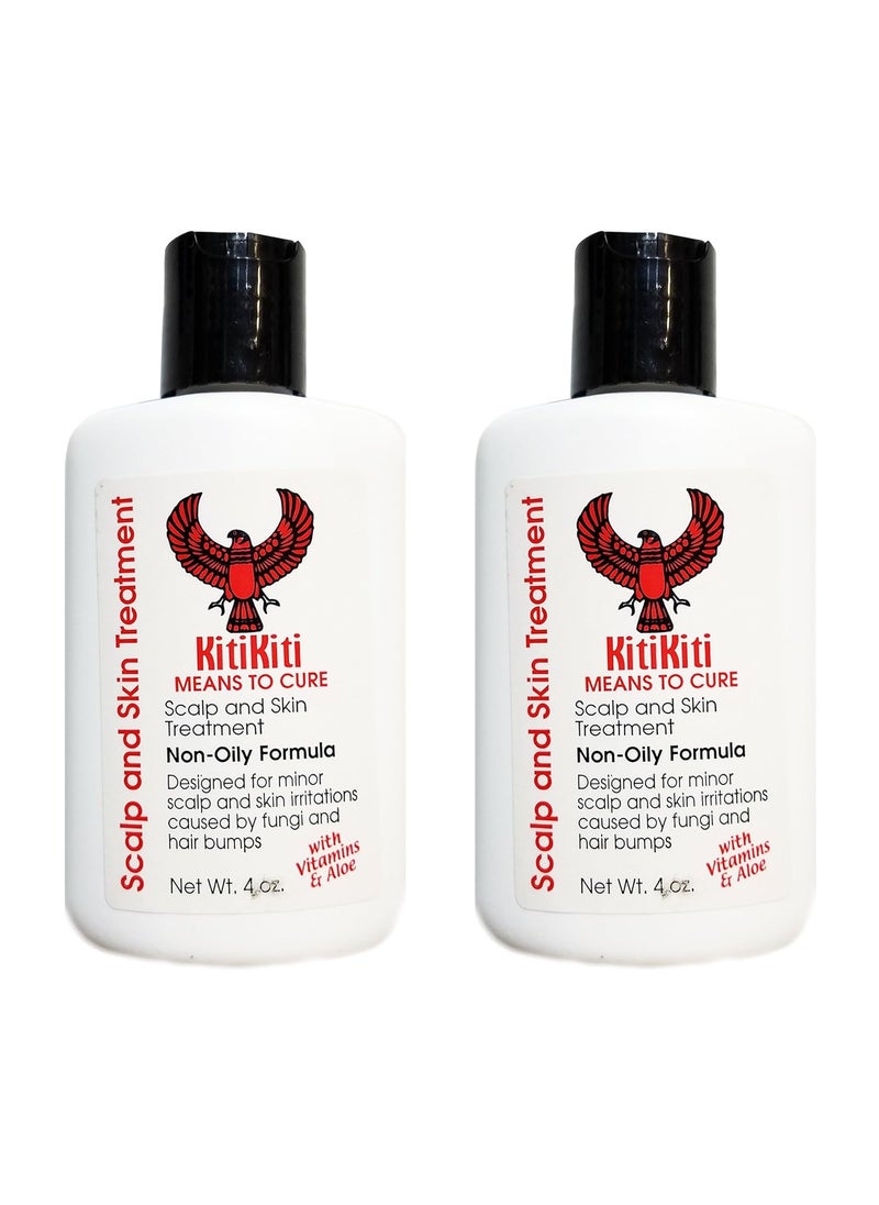Kitikiti Kitikiti Scalp & Skin Treatment - Non/Oily 4 oz. (Pack of 2) 