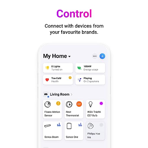 Homey جسر هومي | مركز المنزل الذكي لأتمتة المنزل. ميزات Z-Wave Plus و Zigbee و Wi-Fi و BLE والأشعة تحت الحمراء. متوافق مع أمازون أليكسا و جوجل هوم. - Image 3