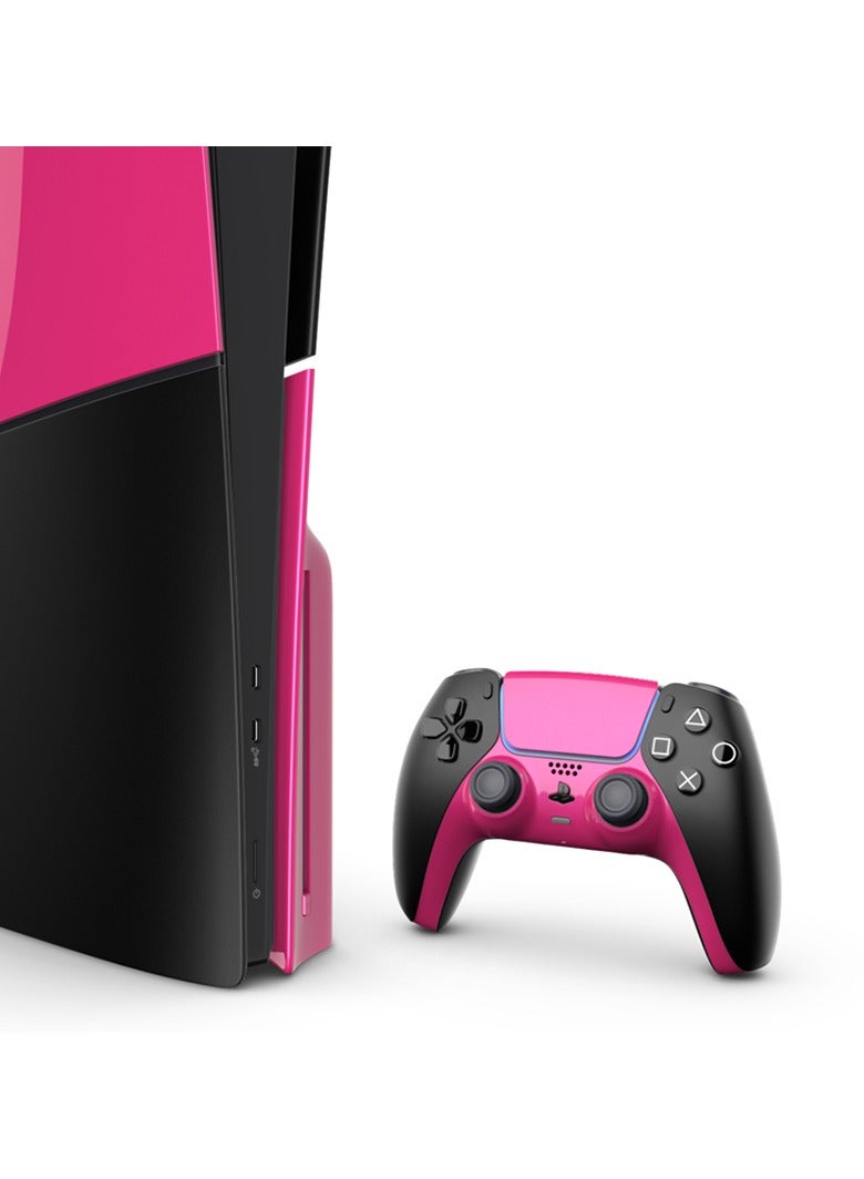 Craft MERLIN CUSTOMISED PLAYSTATION 5 SLIM DESIGN DISC EDITION 1TB SINGLE CONTROLLER PINKOP NEW 2023 MODEL - Image 2