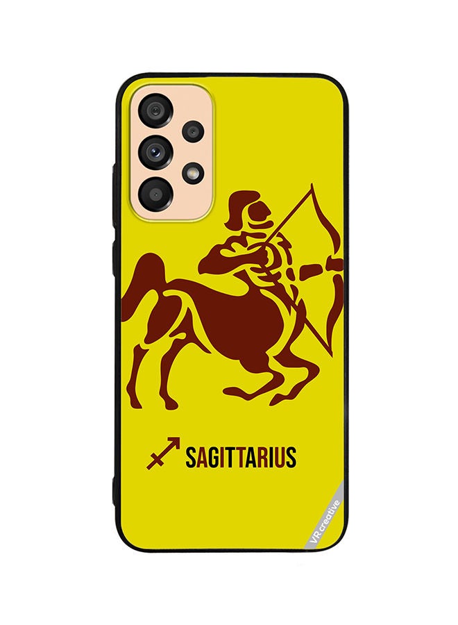 VR CREATIVE Protective Case Cover For Samsung Galaxy A72 Sagittarius Silhouette Zodiac Signs Design Multicolour - Image 1
