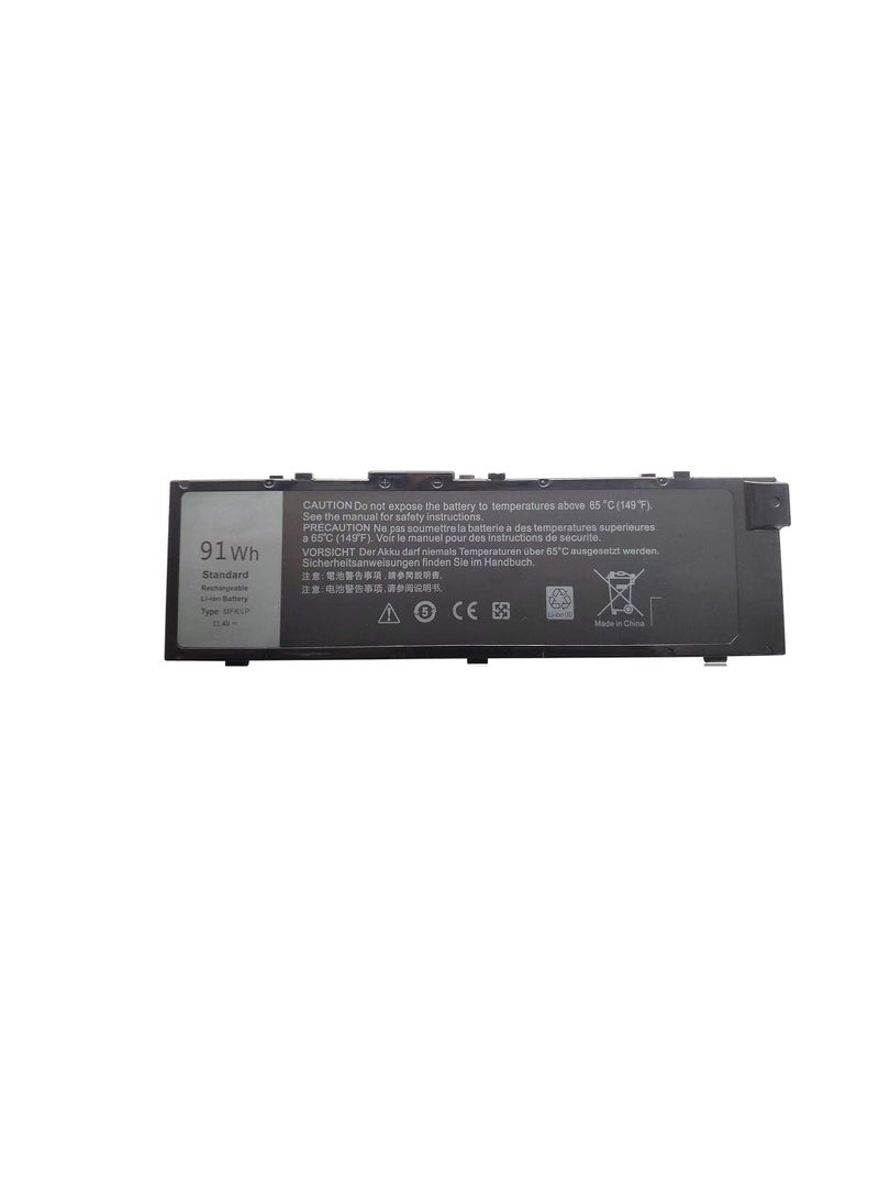 Terabyte compatible replacement  MFKVP Battery for/Dell' Precision 15 7510 7520 M7510 17 7710 7720 M7710 Series T05W1 GR5D3 0FNY7 1G9VM M28DH 451-BBSF 451-BBSE  - Image 1