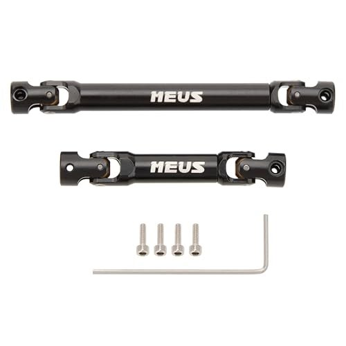 MEUS RACING SCX24 Driveshaft Center Drive Shaft for Axial 124 SCX24 Gladiator Black - Image 5