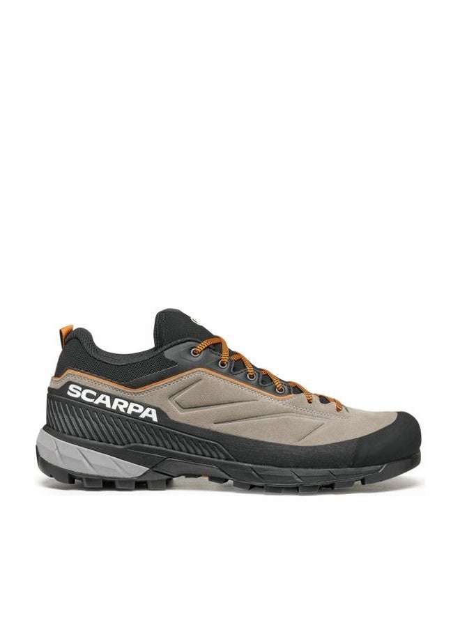 SCARPA Men's Rapid XT Leather Hiking & Approach Shoes, Taupe/Rust Orange, 11-11.5 - Image 1