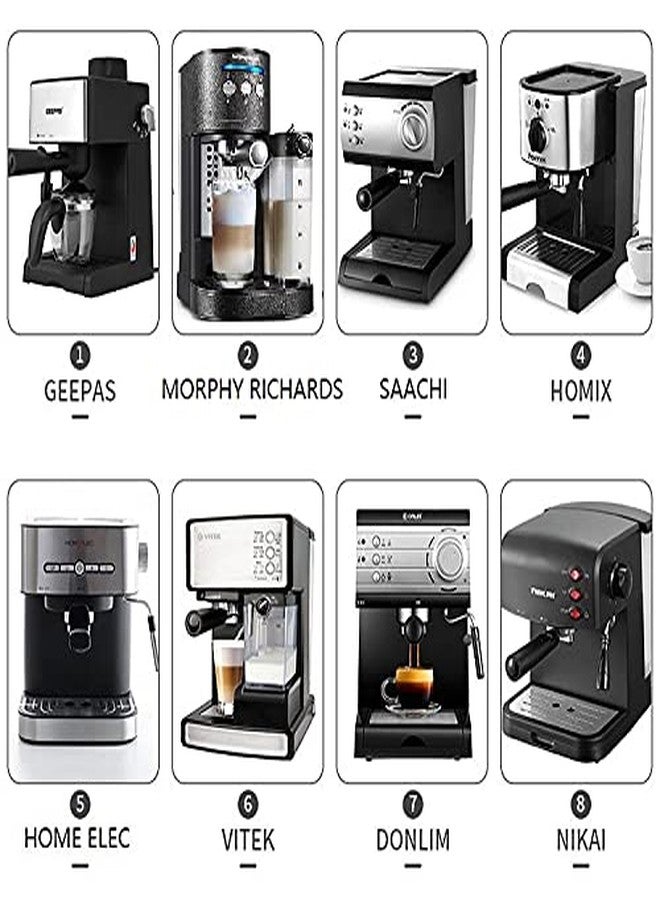 NEOUZA 51mm Bottomless Portafilter Compatible with HIBREW H10B, Gevi 15 Bar, Yabano,Hamiltion Beach,Farberware Espresso Machines with Stainless Steel Replacement Filter Basket Wooden Handle - Image 5