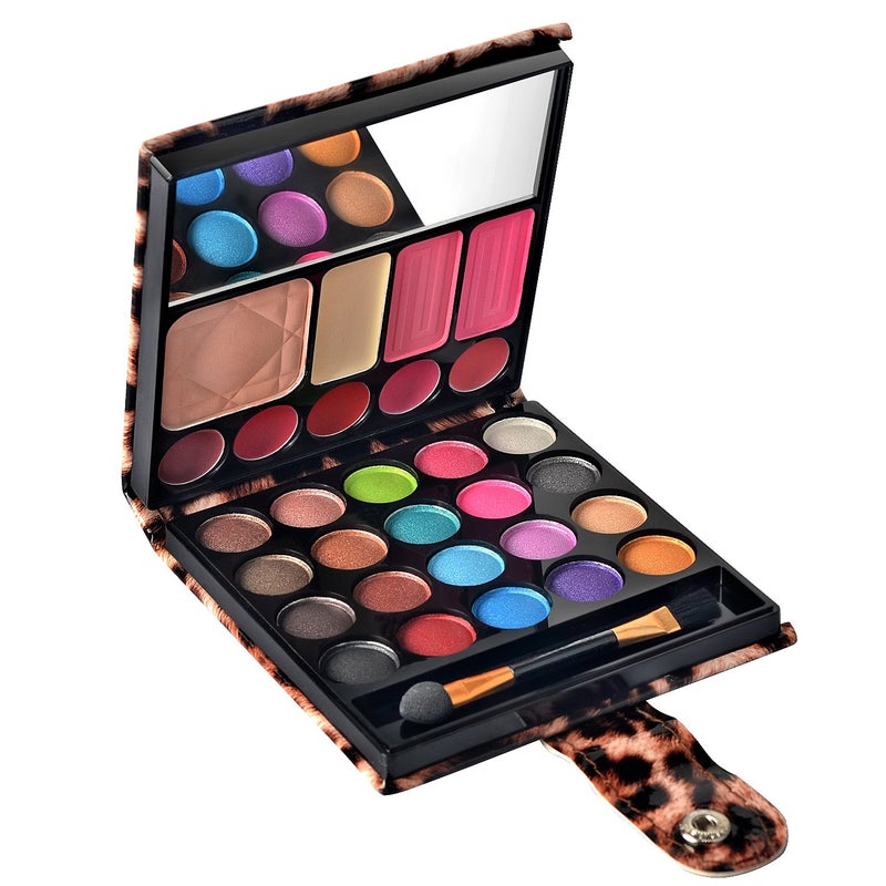 Ecvtop Professional Makeup Kit Eyeshadow Palette Lip Gloss Blush Concealer,29 Color - Image 1