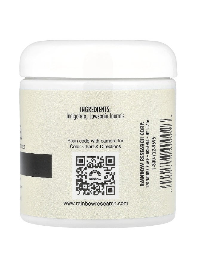 Rainbow Research, Henna, Hair Color & Conditioner, Black, 4 oz (113 g) - Image 2