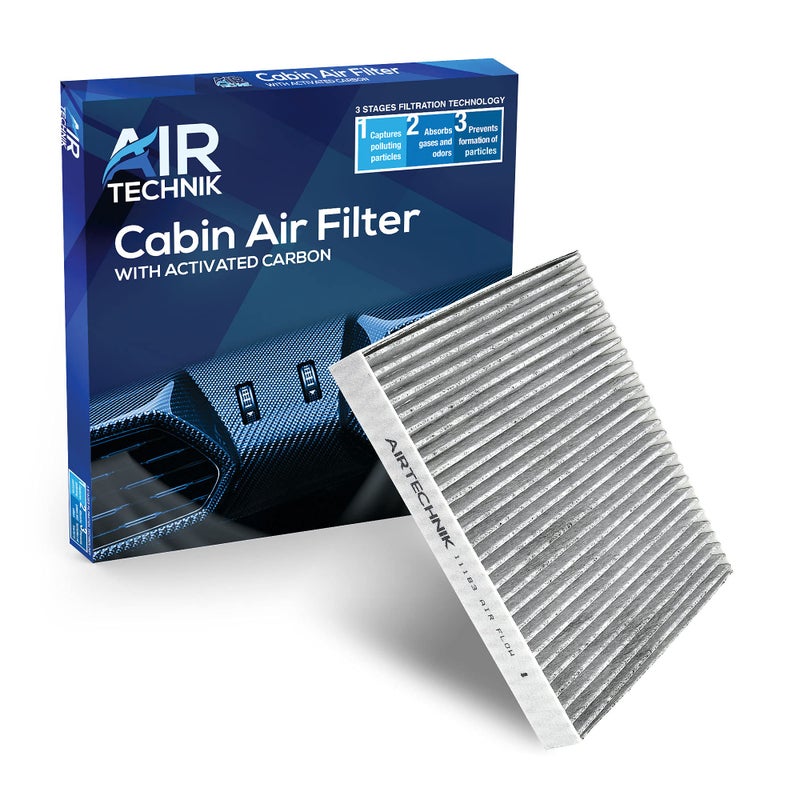 AirTechnik فلتر هواء المقصورة AirTechnik CF11183 مع كربون نشط | يناسب دودج دورانجو 2011-2025، جيب جراند شيروكي 2011-2021، جراند شيروكي WK 2022-68079487AA - Image 5