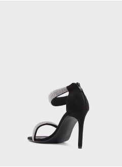 Ginger Stiletto Heel Sandal With Embellished Strap  - Image 3