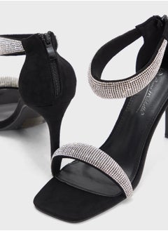 Ginger Stiletto Heel Sandal With Embellished Strap  - Image 4