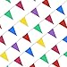 Piokio 100ft Colorful Flag Banner Party Celebrations Graduation Decorations for Party Birthdays Classroom Decorations - Image 3