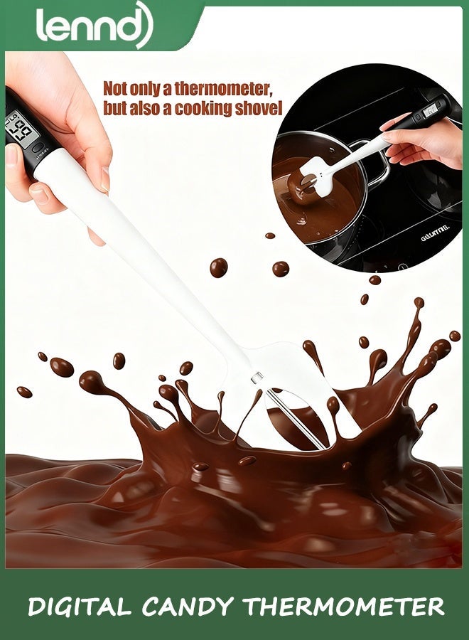 لينند مقياس حرارة رقمي للحلوى من LENND، قراءة فورية للمطبخ، مقياس حرارة للطهي، وقارئ درجة الحرارة، ومُحرك في واحد، مادة آمنة غذائيًا وخالية من مادة BPA - Image 4