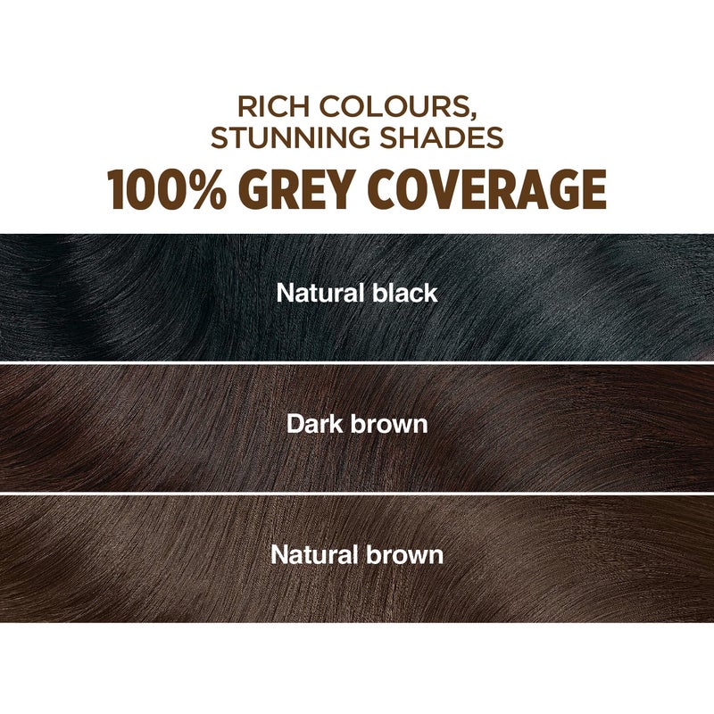 Godrej Expert Godrej Expert Rich Crme Hair Colour for Women Men DARK BROWN Shade 406 50ml 50g No Ammonia 10x Aloe Vera 100 Grey Coverage - Image 5