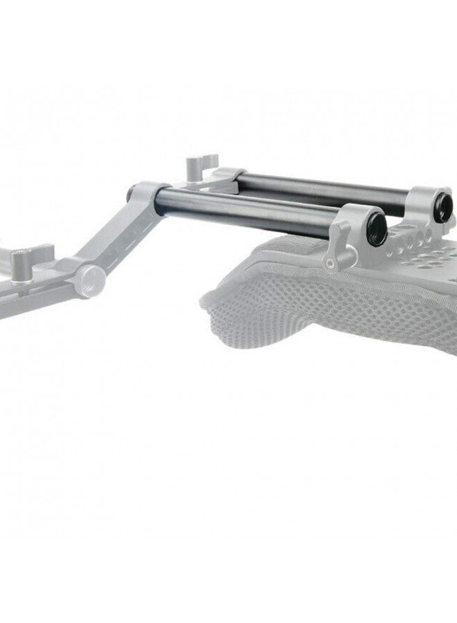 NICEYRIG 6 Inch 15mm Rods Aluminum Alloy Applicable for 15mm Rail Matt Box, DSLR Rig Rod Support, Pack of 2 - R071 - Image 1