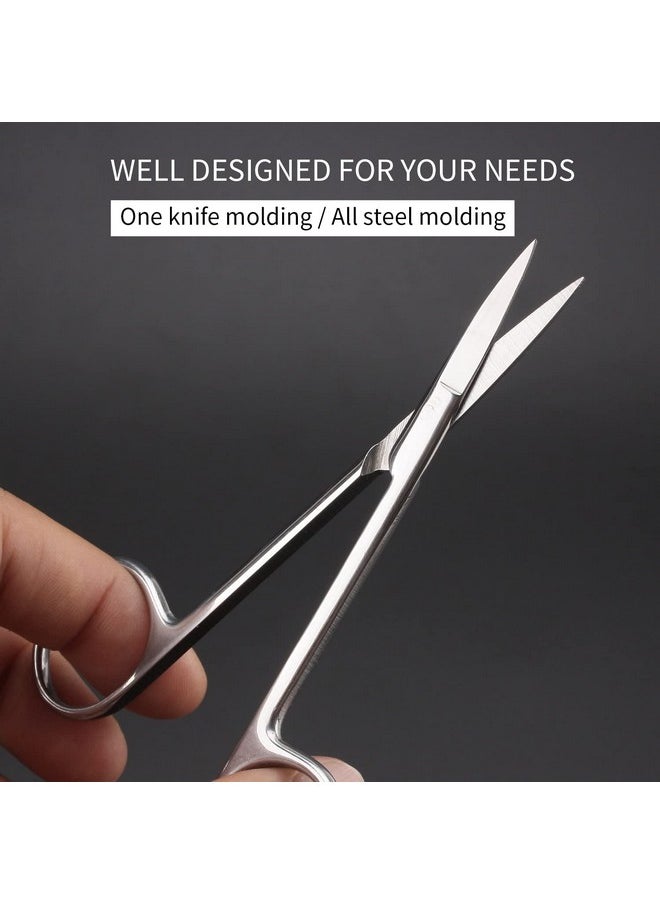 Facial Hair Small Grooming Scissors For Men Women Eyebrow Nose Hair Mustache Beard Eyelashes Ear Trimming Kit Fine Straight Tip Clippers For Hair Cutting Stainless Steel 1Pc - pzsku/ZE268D3CE0A6578E87F44Z/45/_/1720010089/cc772f45-0aa7-4839-b7a6-0ad439e93d0d