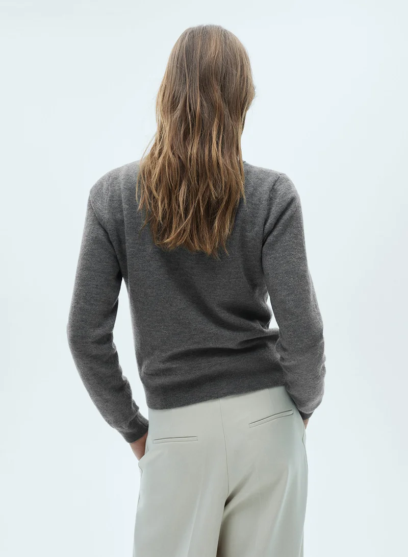 MANGO Crew Neck Sweater