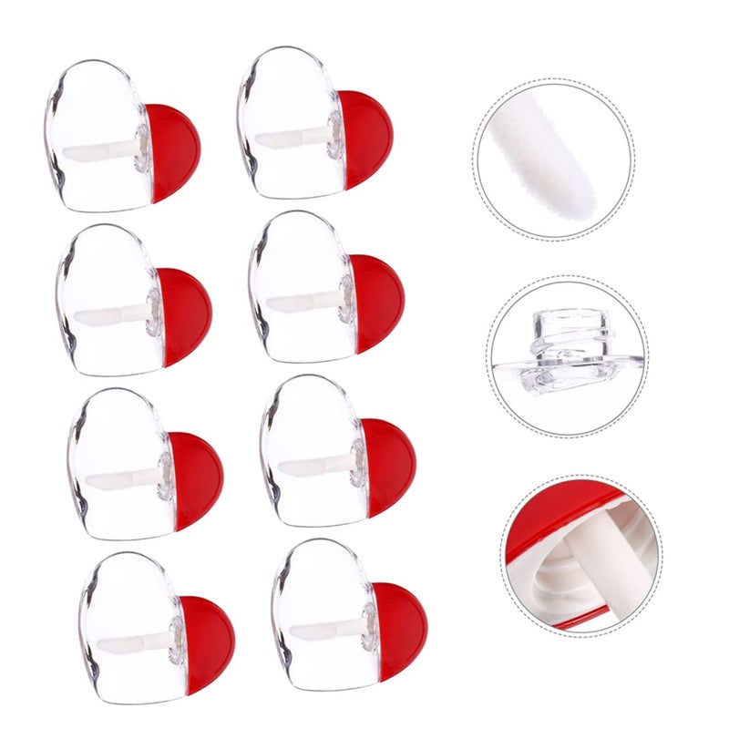 Outanaya 25sets Heart-shaped Lip Color Bottles Travel-friendly Lip Gloss Tubes for Custom Lipstick Creation for Fun Projects Family and Friends - Image 4