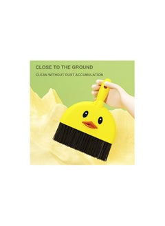 Generic 1 Piece Multi-purpose Mini Scoop and Scoop Scoop Scoop and Scoop Broom Set, Yellow Duck Cartoon Baby Broom  - Image 5