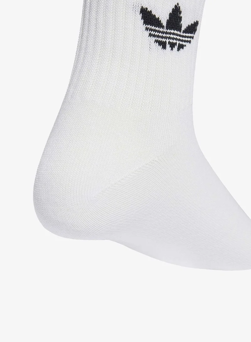 Adidas Originals  3-Stripes Crew Socks 3 Pairs  | Best Price UAE