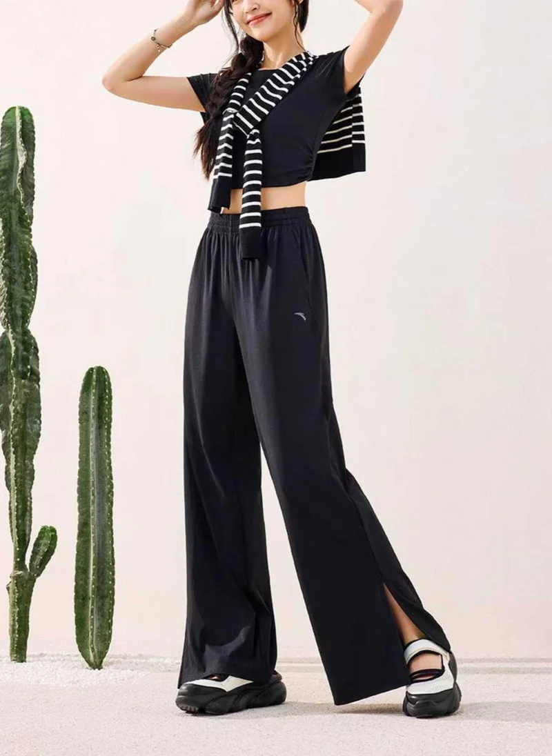 ANTA Loose Workout Training Commute Knit Track Pants