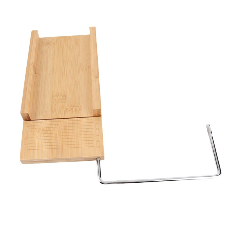 Wooden Soap Making Kit With Flexible Loaf Mould Cutter And Storage Box - Image 5