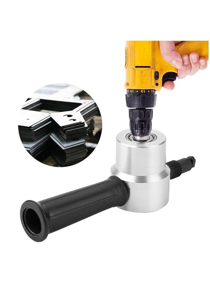NityaEcommerce nitya Double Head Sheet Metal Cutter Nibbler Cutting Tool Saw Power Drill Attachment  - Image 4