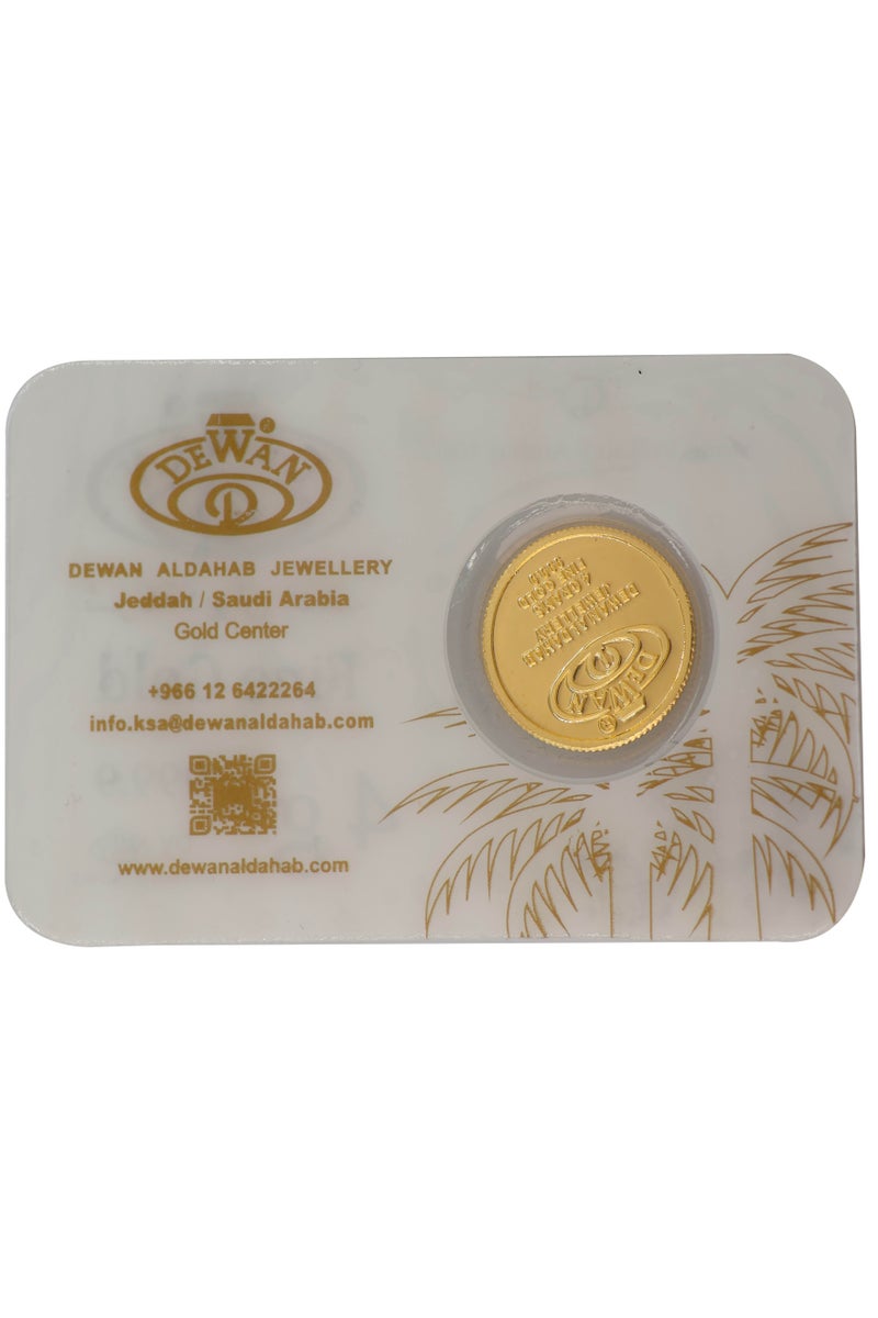 ديوان جنيه ذهب عيار 24 وزن 4 غرام - Image 2