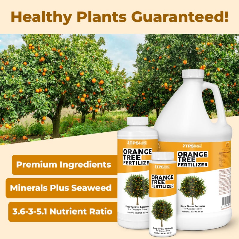TPS NUTRIENTS Orange Tree Fertilizer, Complete Liquid Orange Tree Citrus Plant Food, 32 oz (1 Quart) - Image 2
